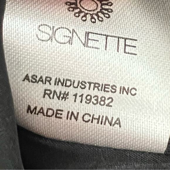 Signette Aysha Saeed Iridescent Jacquard Cocktail Dress Size 4 Dark Fairy Grunge - Picture 10 of 11